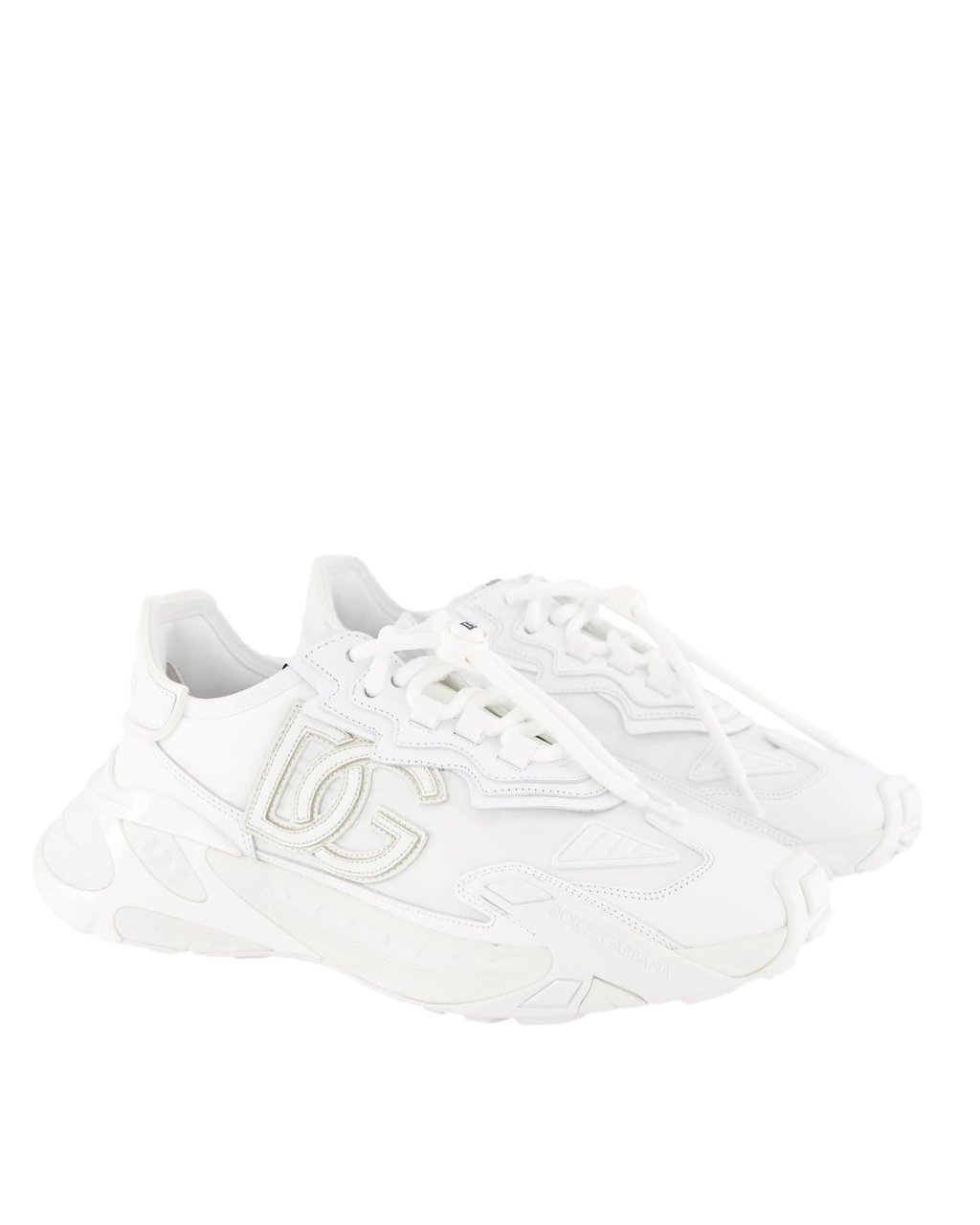 Dolce & Gabbana Heren Day Faster Sneakers Wit Wit