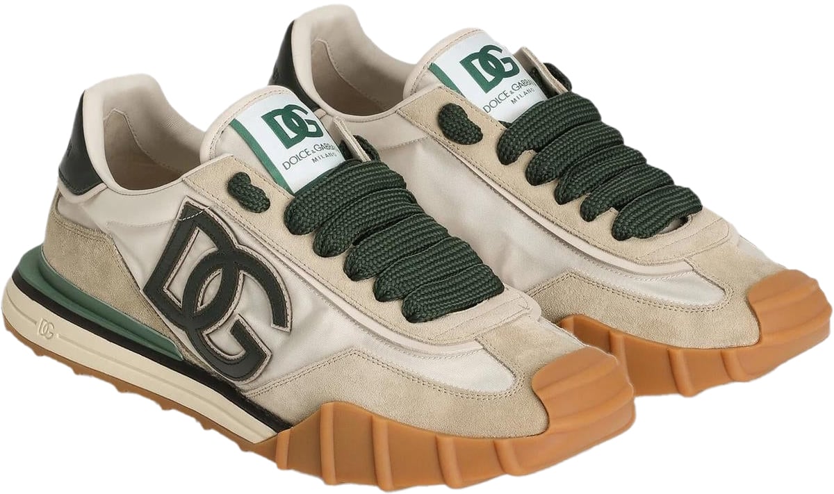Dolce & Gabbana Heren Low-Top Sneakers Beige