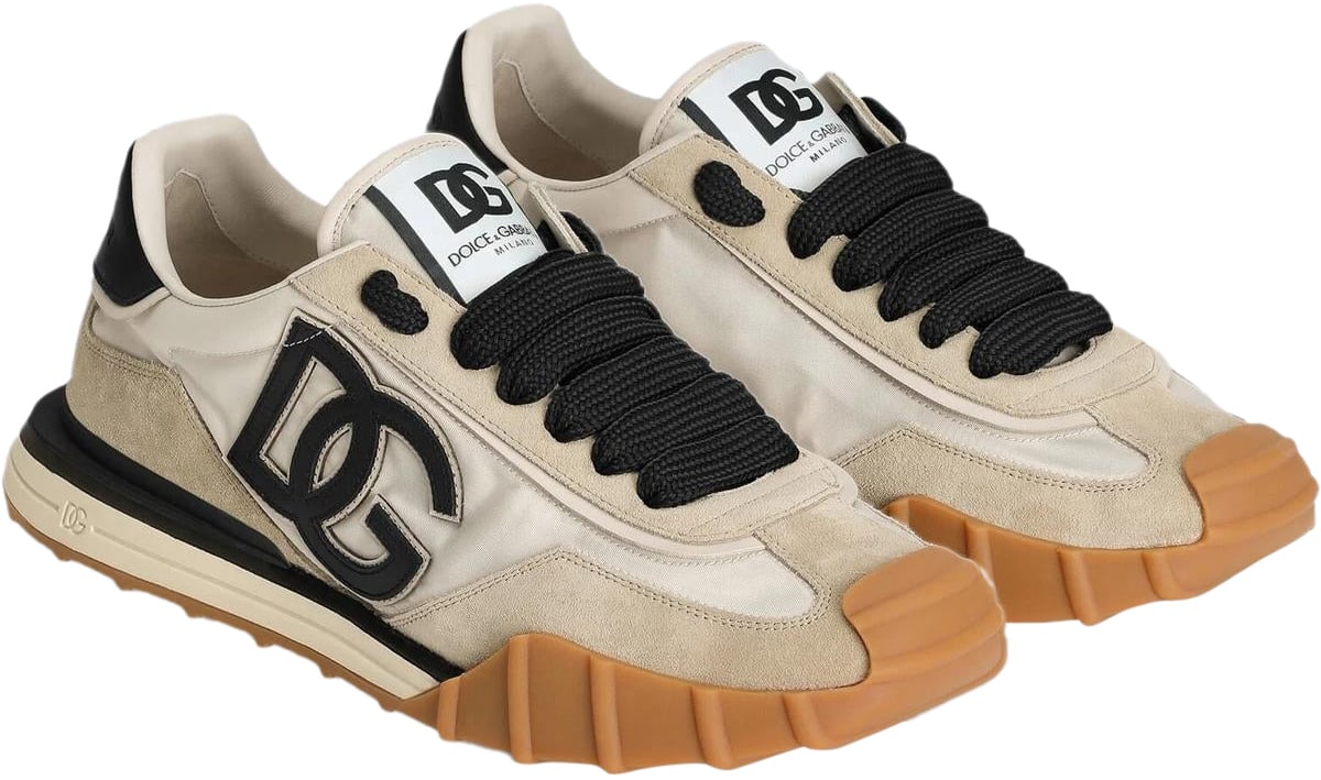 Dolce & Gabbana Heren Low-Top Sneakers Beige