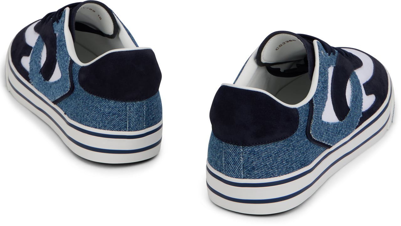 Dolce & Gabbana Sneaker DG sailing in canvas Blauw
