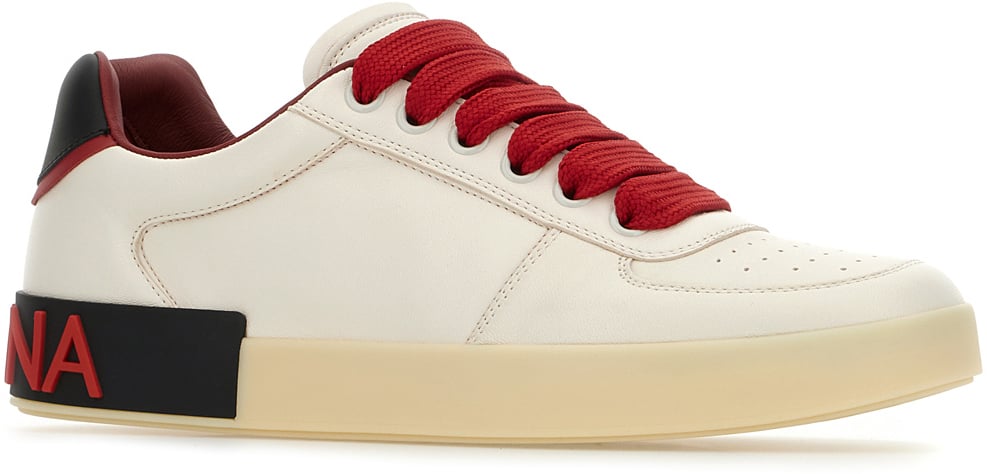Dolce & Gabbana Dolce&gabbana Multicolor nappa leather Portofino sneakers Divers