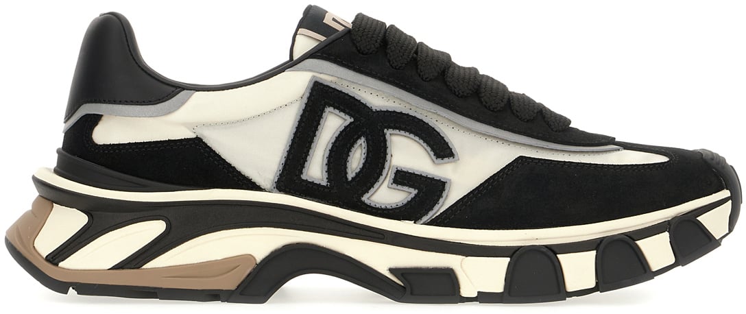 Dolce & Gabbana Dolce&gabbana Multicolor nylon and leather Airmaster sneakers Divers