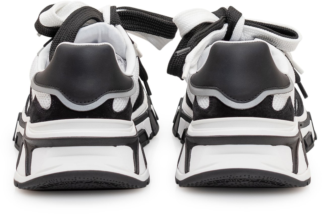 Dolce & Gabbana Sneaker Bassa Black & White Zwart