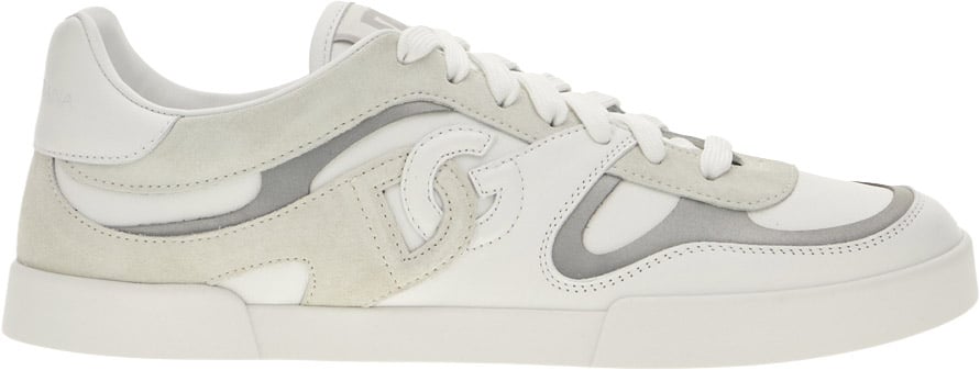 Dolce & Gabbana Dolce&gabbana Two-tone leather Portofino sneakers Divers