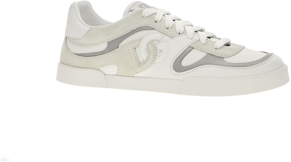 Dolce & Gabbana Dolce&gabbana Two-tone leather Portofino sneakers Divers