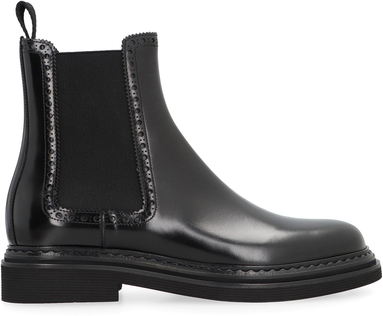 Dolce & Gabbana Leather Chelsea boots Zwart