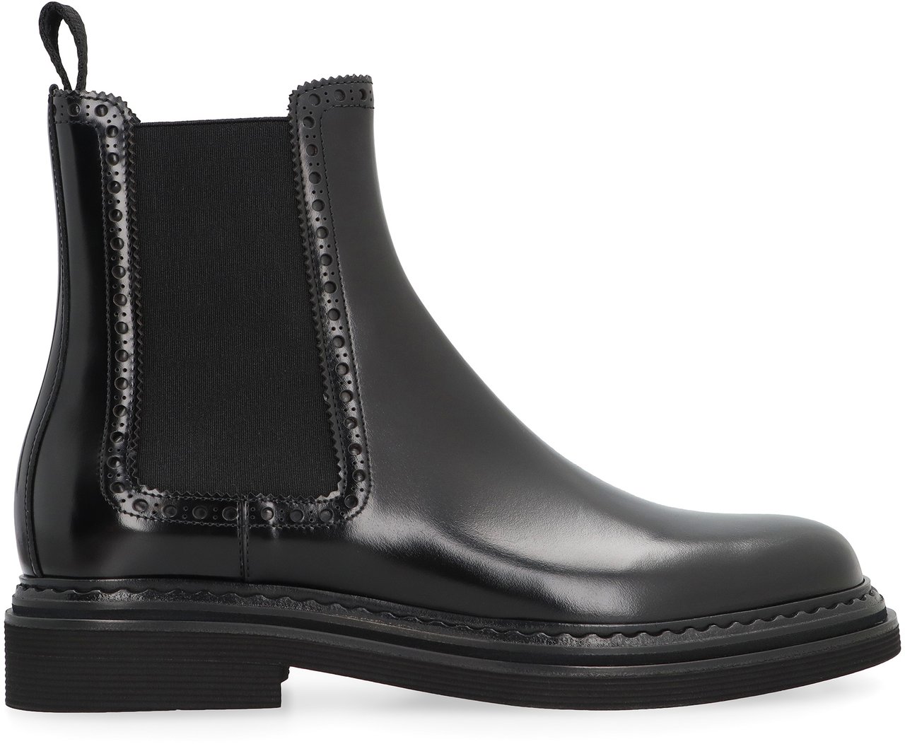 Dolce & Gabbana Leather Chelsea boots Zwart