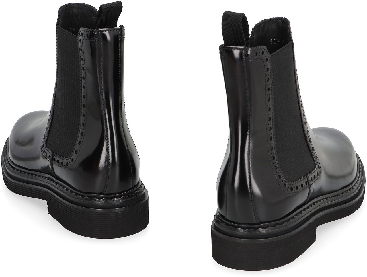 Dolce & Gabbana Leather Chelsea boots Zwart
