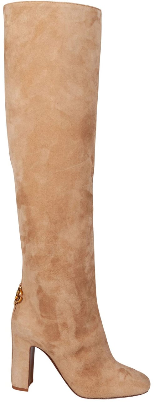 Dolce & Gabbana Dolce & gabbana suede boots in dove grey Grijs