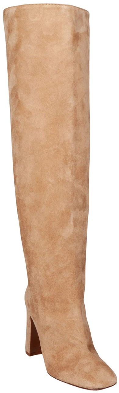 Dolce & Gabbana Dolce & gabbana suede boots in dove grey Grijs