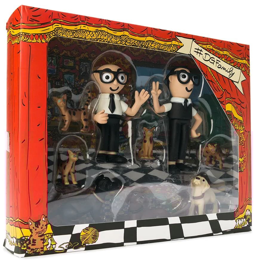 Dolce & Gabbana dg family toys black Zwart