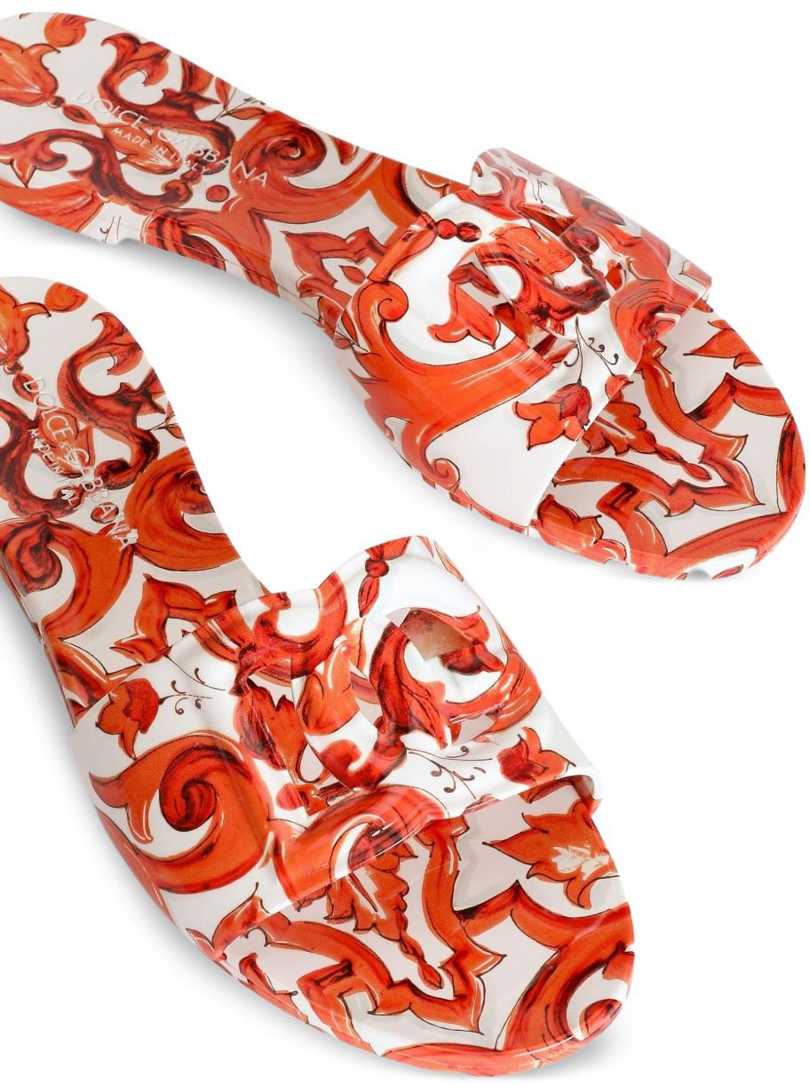 Dolce & Gabbana Sandals Orange Oranje