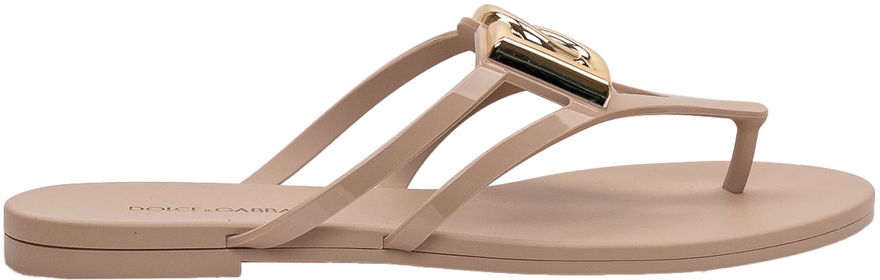 Dolce & Gabbana Beachwear Gomma Beige