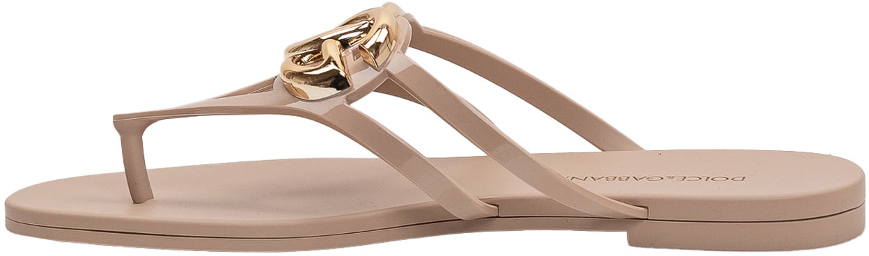 Dolce & Gabbana Beachwear Gomma Beige