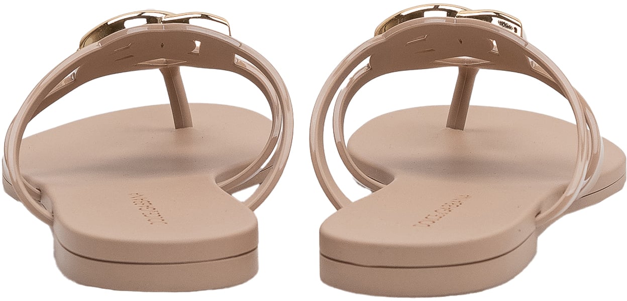 Dolce & Gabbana Beachwear Gomma Beige