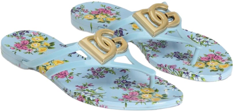Dolce & Gabbana Sandals Azzurro Lichtblauw