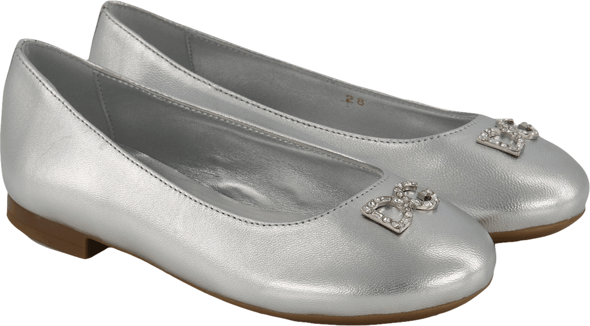 Dolce & Gabbana Dolce & Gabbana Kinder Meisjes Schoenen Zilver Metallic