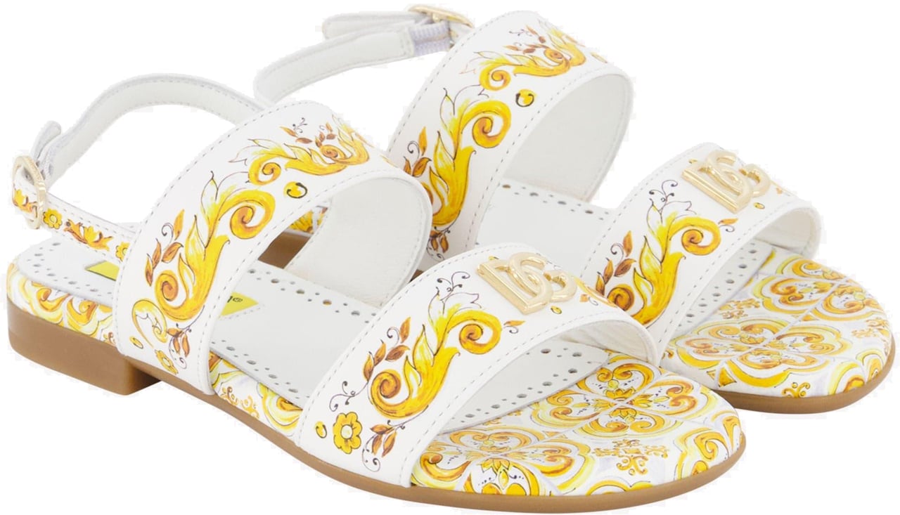 Dolce & Gabbana Dolce & Gabbana Kinder Meisjes Sandalen Geel