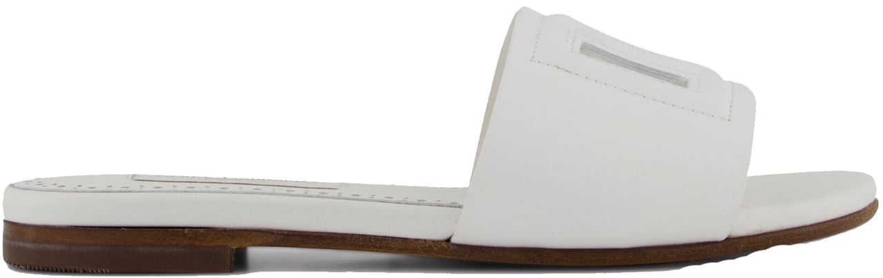 Dolce & Gabbana Dolce & Gabbana Meisjes Slippers In Wit Wit