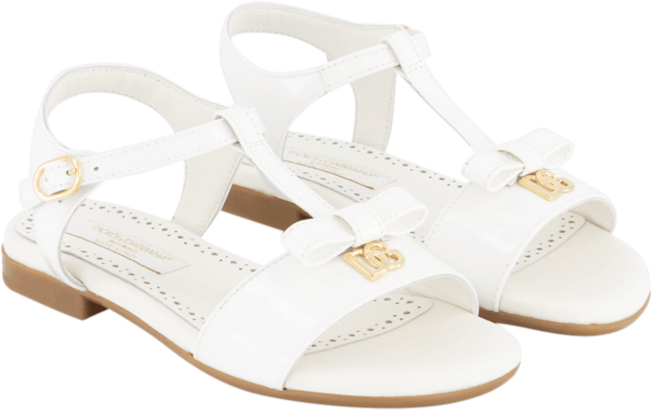 Dolce & Gabbana Dolce & Gabbana Kinder Meisjes Sandalen Wit Wit