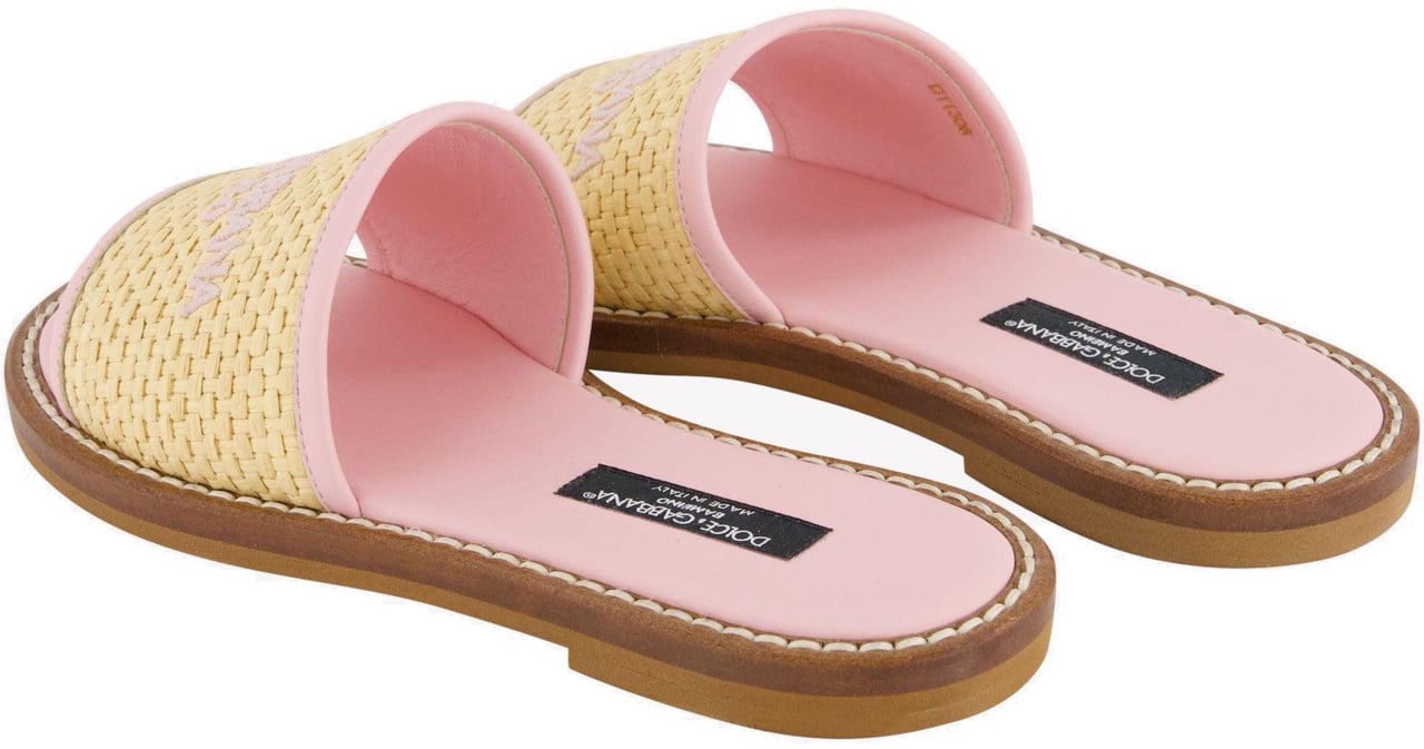 Dolce & Gabbana Dolce & Gabbana Meisjes Slippers In Beige Beige