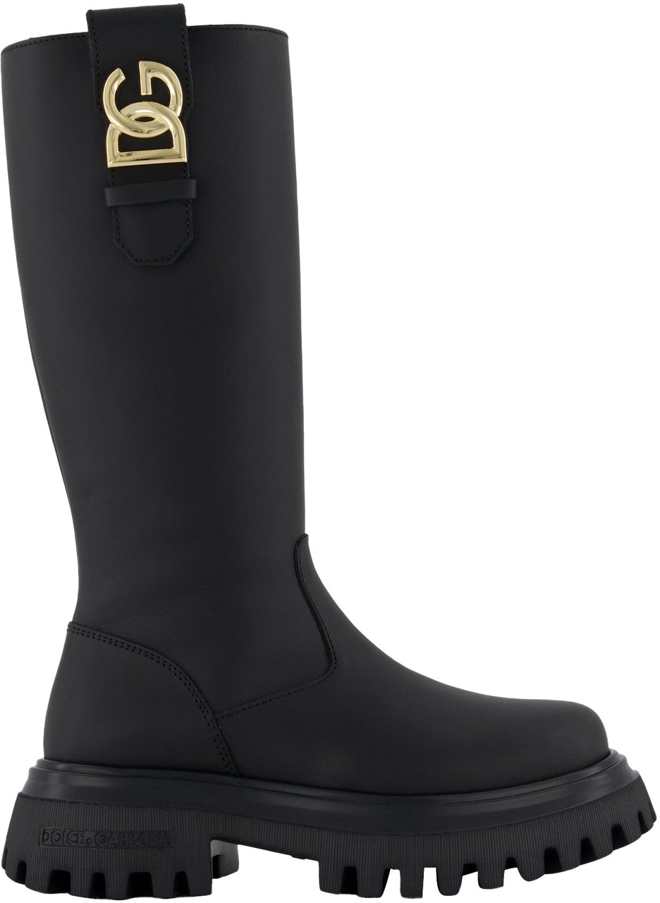 Dolce & Gabbana Dolce & Gabbana Meisjes Laarzen In Zwart Zwart