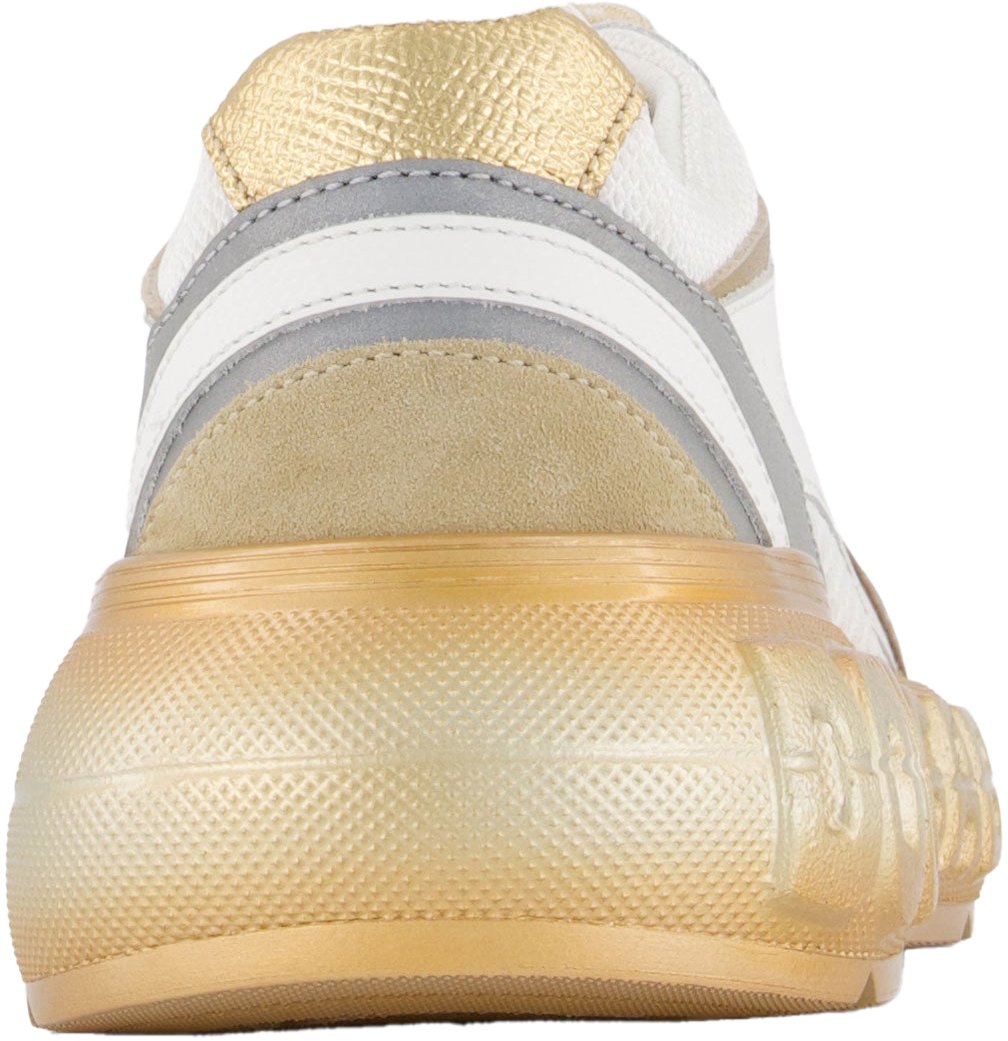 Dolce & Gabbana Dolce & Gabbana Meisjes Sneakers In Goud Metallic
