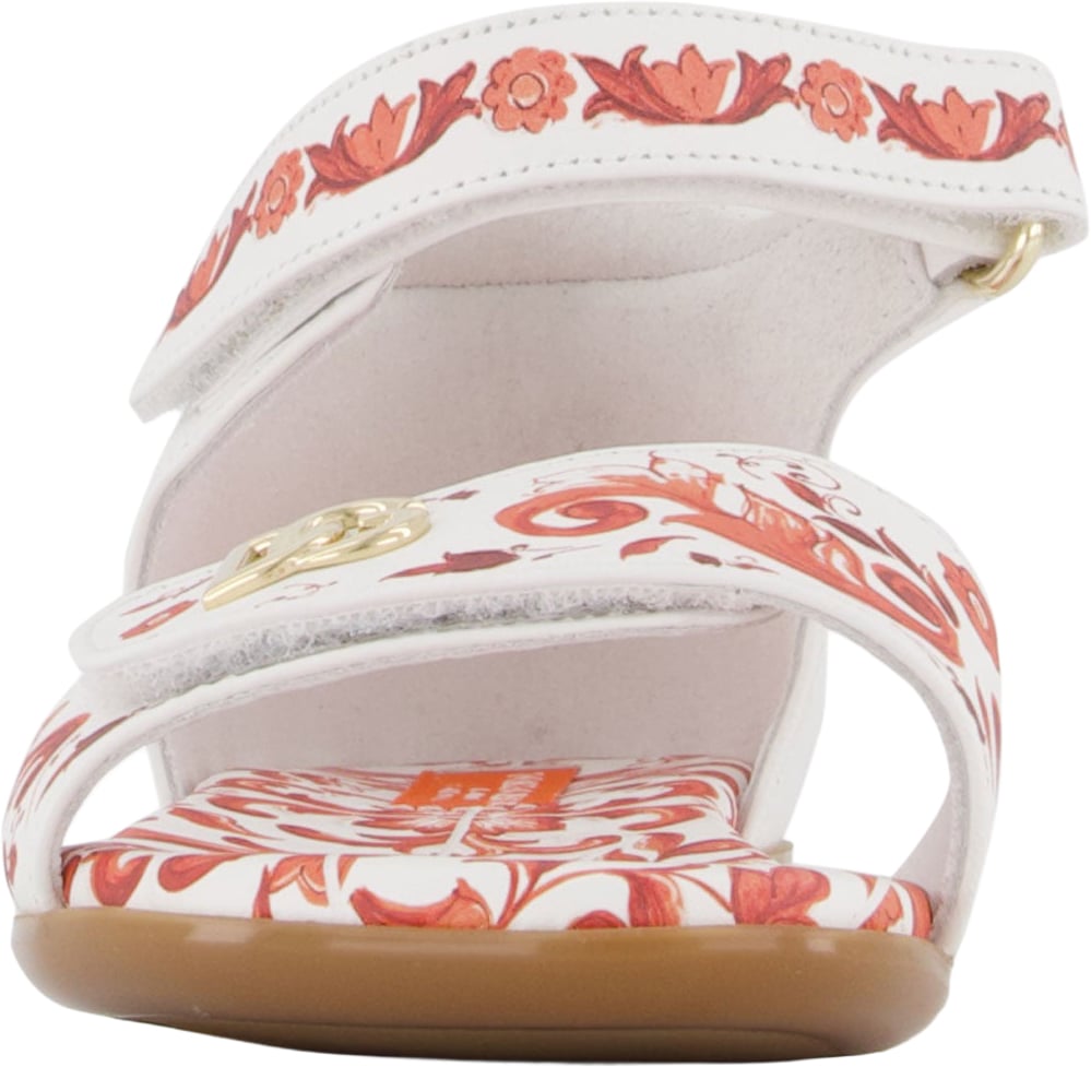 Dolce & Gabbana Meisjes Sandalen In Oranje Oranje