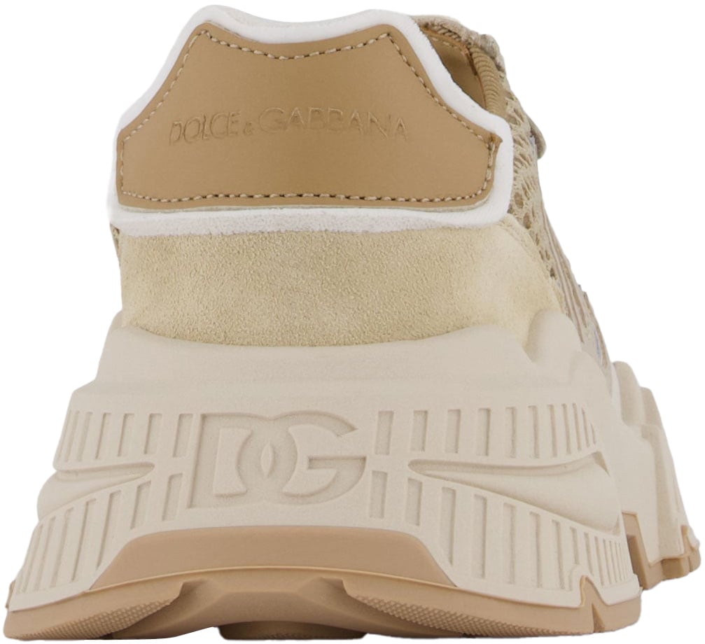 Dolce & Gabbana Dolce & Gabbana Unisex Sneakers In Beige Beige