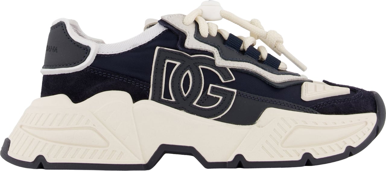 Dolce & Gabbana Unisex Sneakers In Navy Blauw
