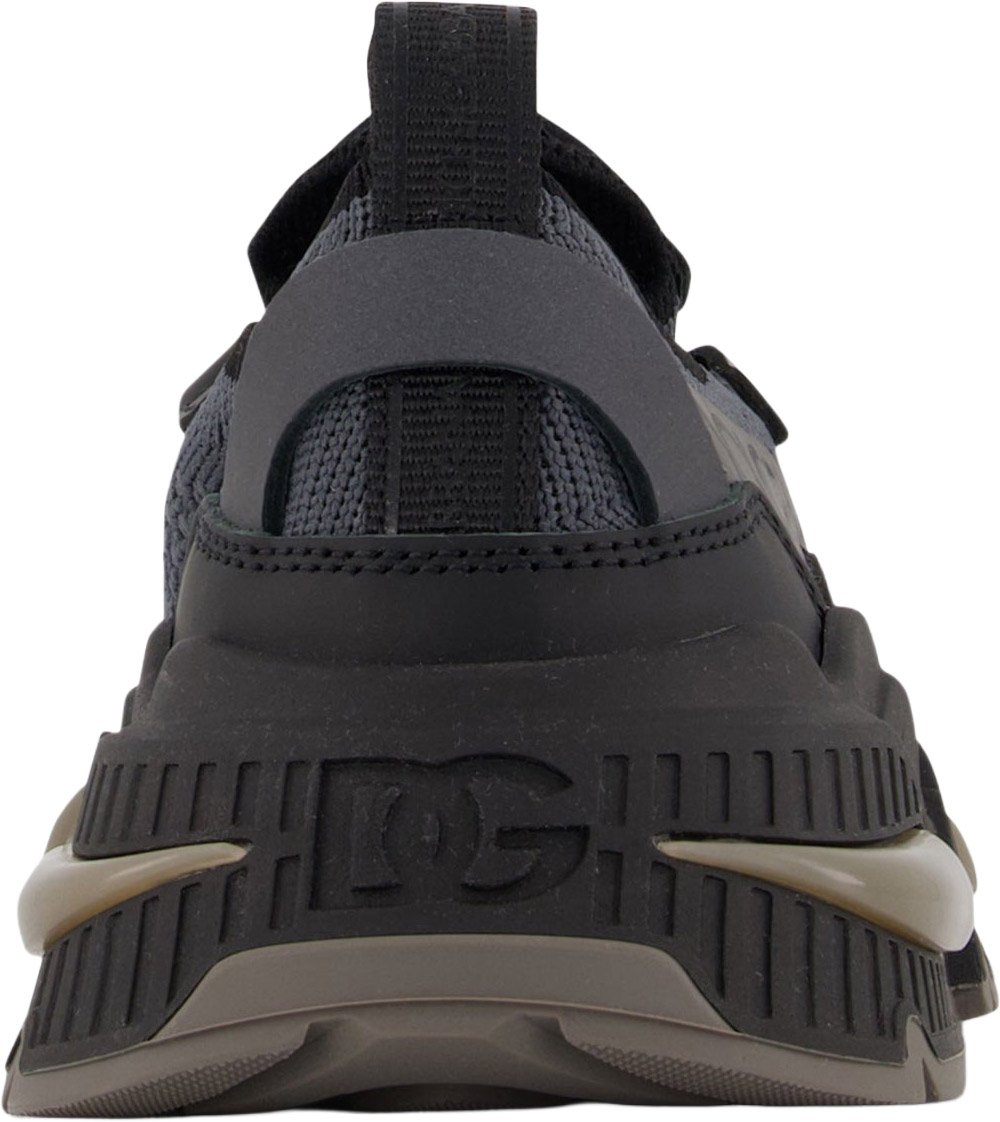 Dolce & Gabbana Unisex Sneakers In Antraciet Zwart