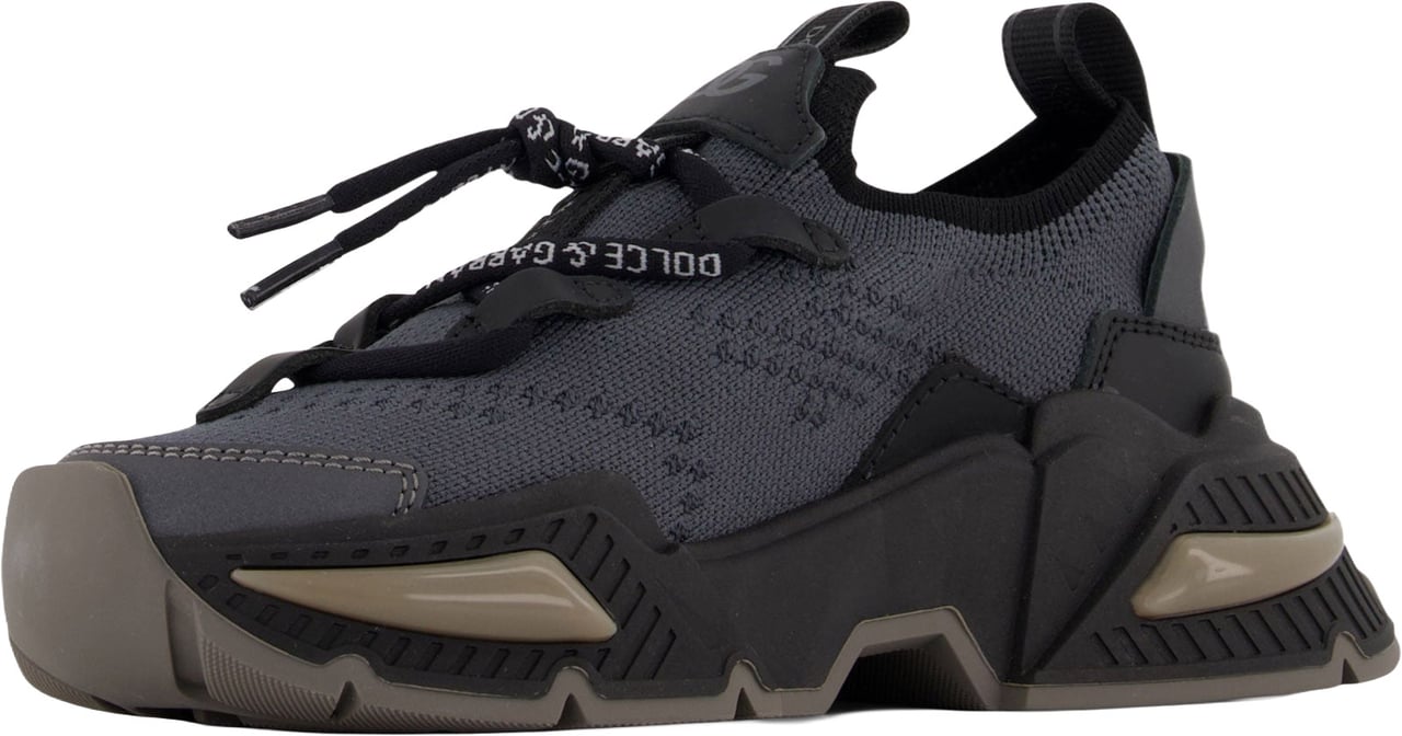 Dolce & Gabbana Unisex Sneakers In Antraciet Zwart