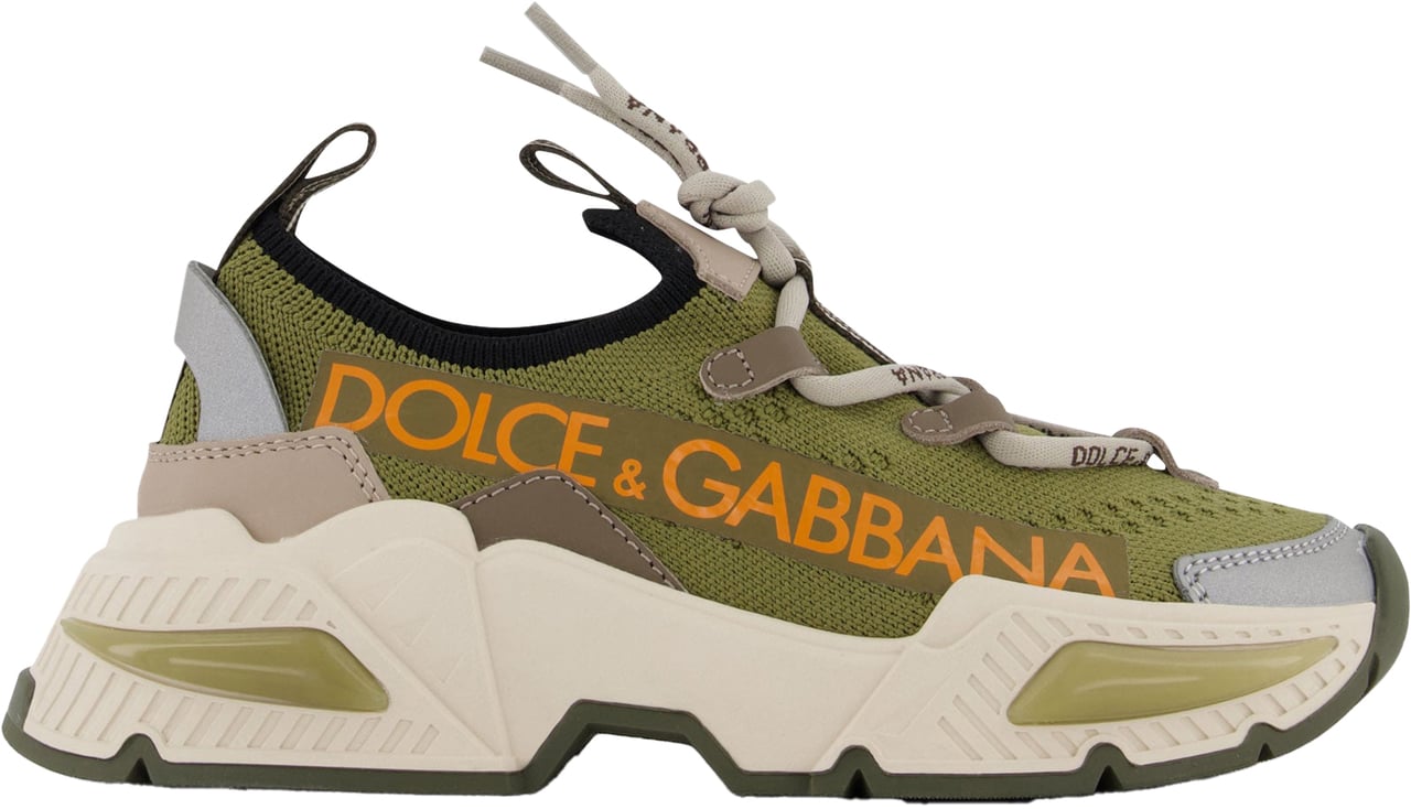 Dolce & Gabbana Dolce & Gabbana Unisex Sneakers In Licht Groen Groen