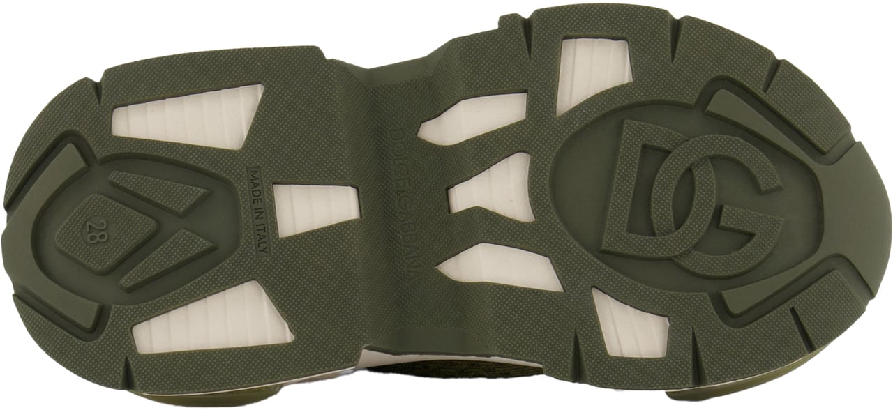 Dolce & Gabbana Dolce & Gabbana Unisex Sneakers In Licht Groen Groen