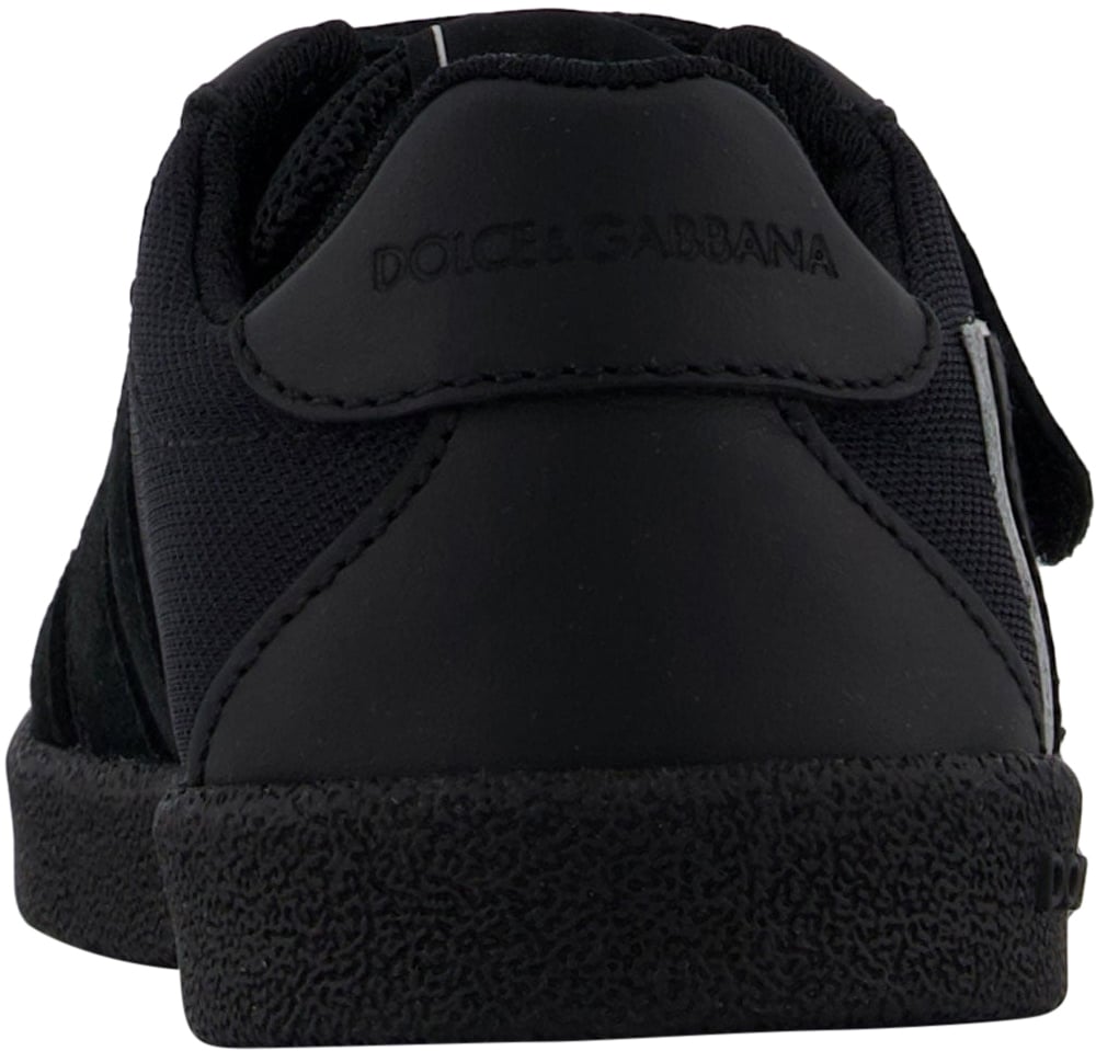 Dolce & Gabbana Dolce & Gabbana Jongens Sneakers In Zwart Zwart