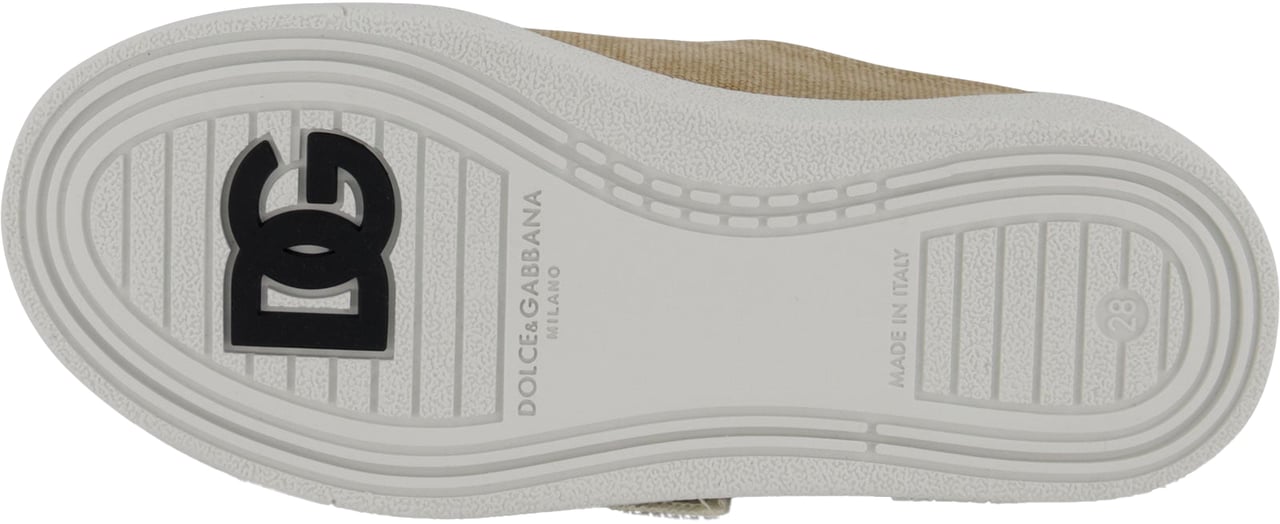 Dolce & Gabbana Dolce & Gabbana Jongens Sneakers In Licht Beige Beige