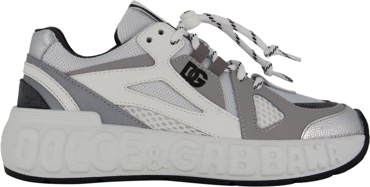 Dolce & Gabbana Dolce & Gabbana Unisex Sneakers In Zilver Metallic