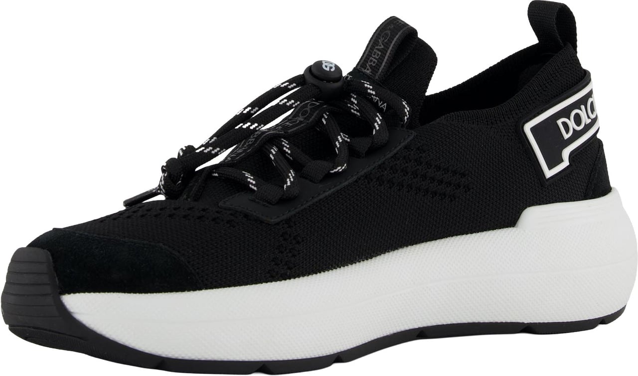 Dolce & Gabbana Unisex Sneakers In Zwart Zwart