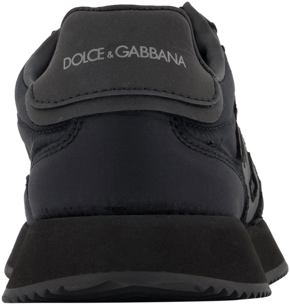 Dolce & Gabbana Dolce & Gabbana Jongens Sneakers In Zwart Zwart
