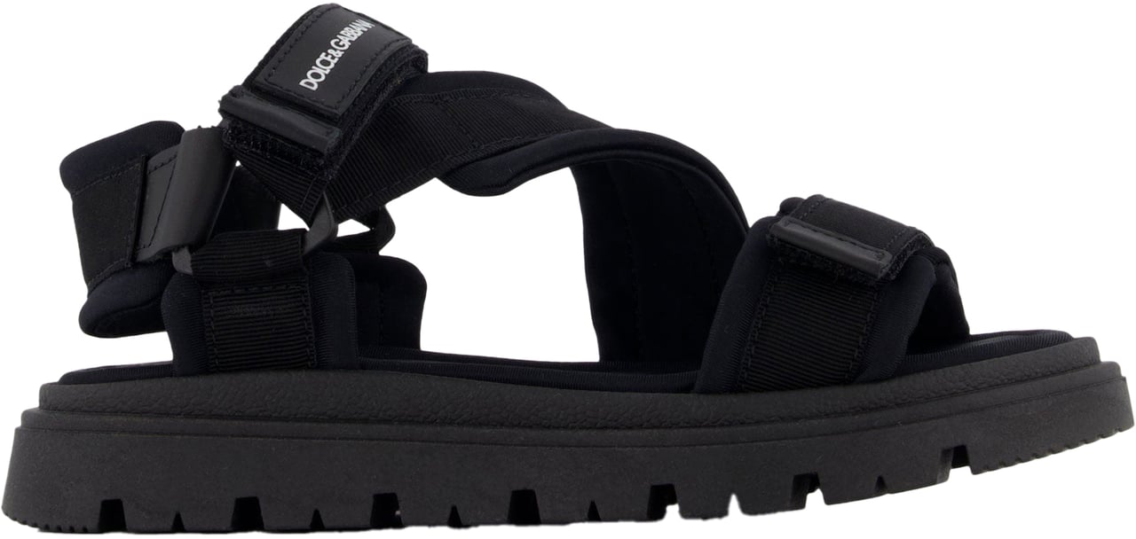 Dolce & Gabbana Dolce & Gabbana Unisex Sandalen In Zwart Zwart