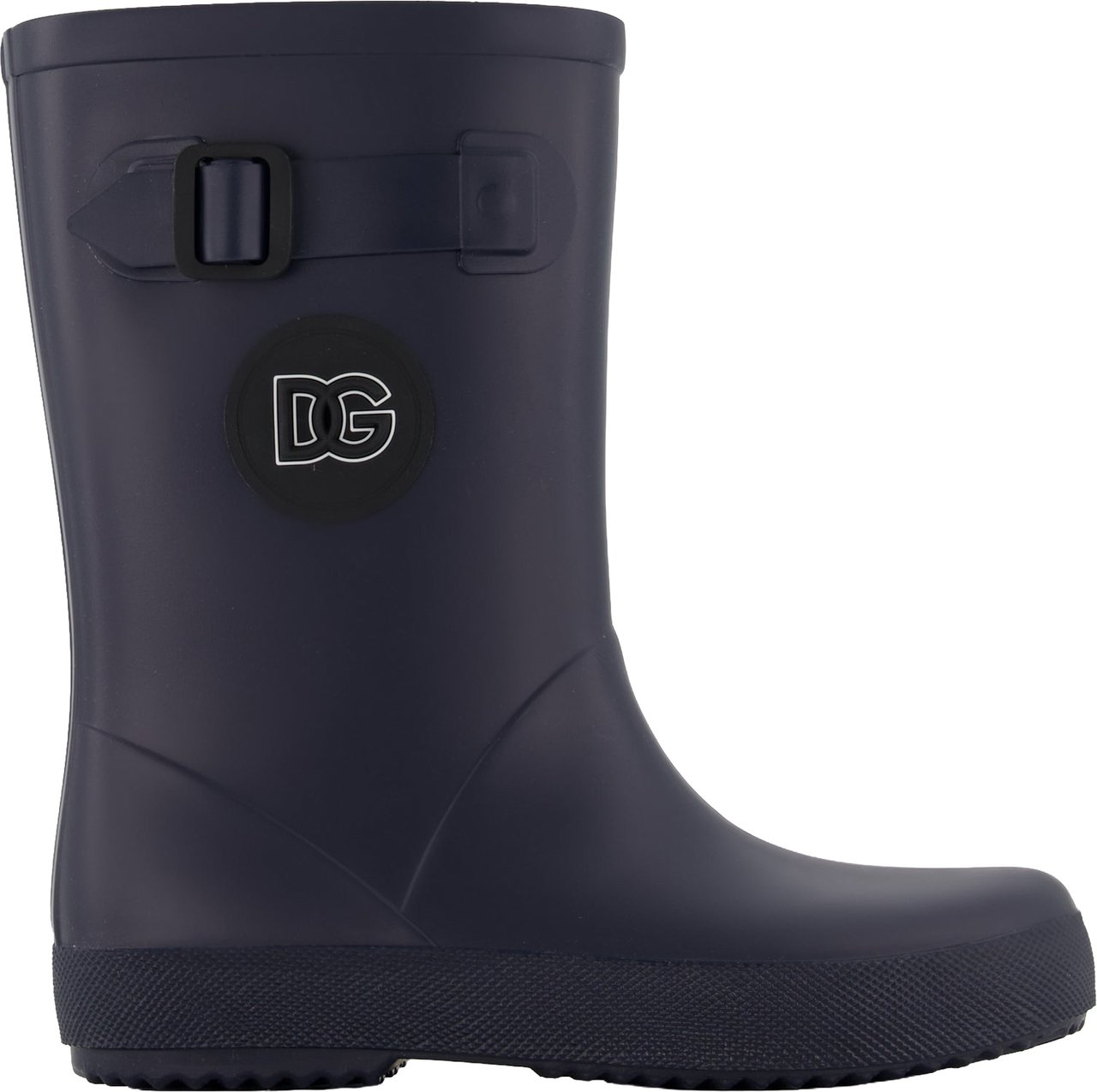 Dolce & Gabbana Unisex Laarzen In Navy Blauw