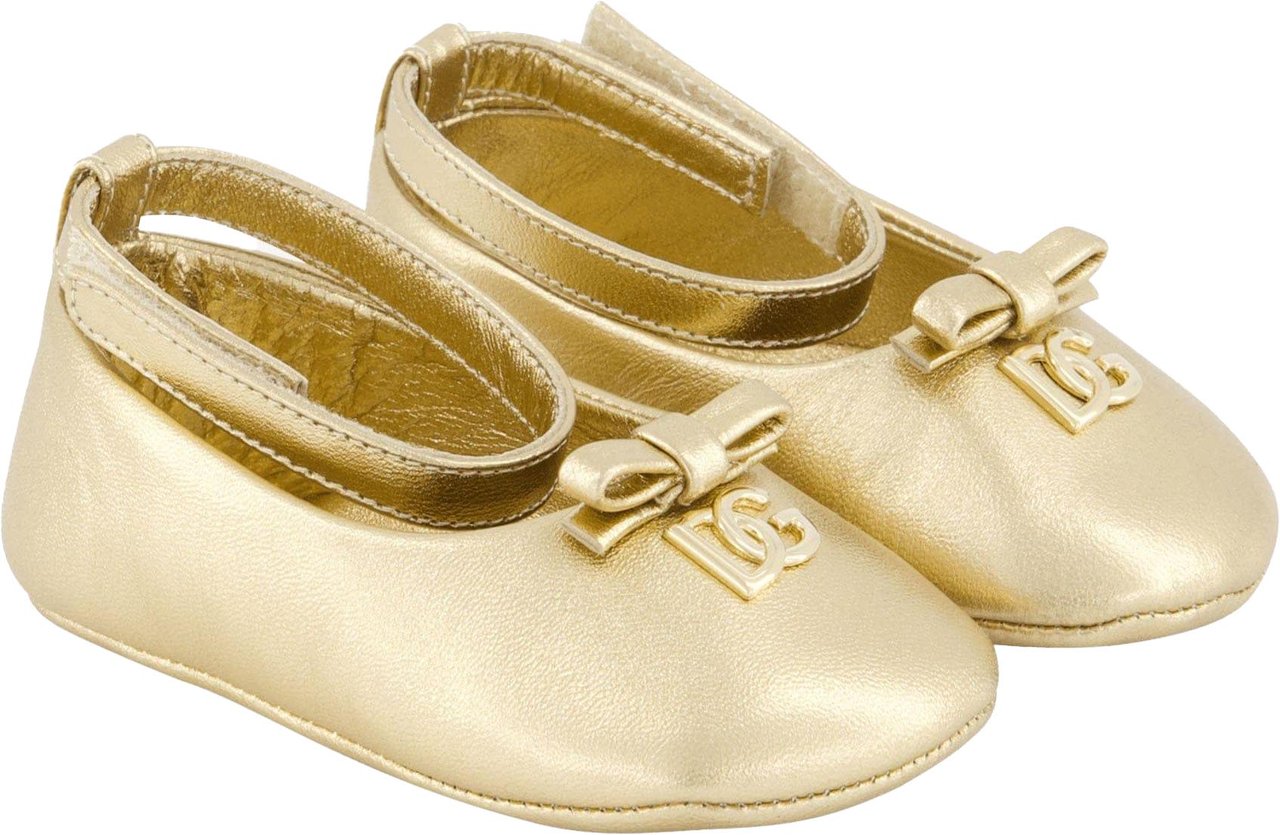 Dolce & Gabbana Dolce & Gabbana Baby Meisjes Schoenen Goud Metallic