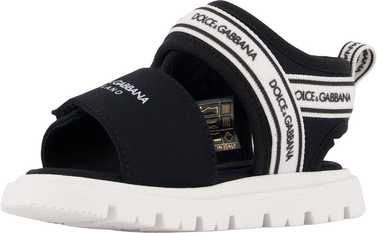 Dolce & Gabbana Jongens Sandalen In Zwart Zwart