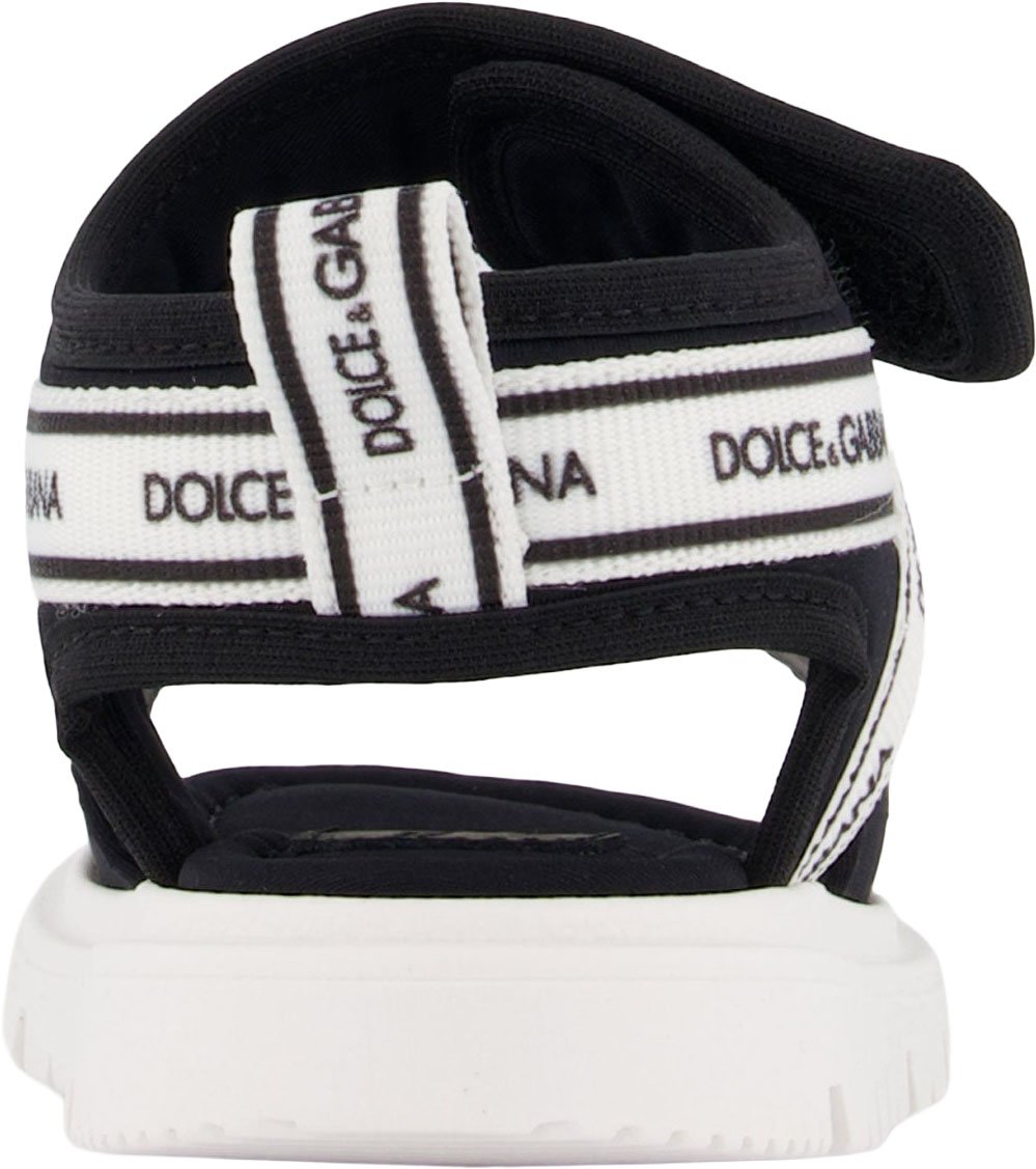 Dolce & Gabbana Jongens Sandalen In Zwart Zwart