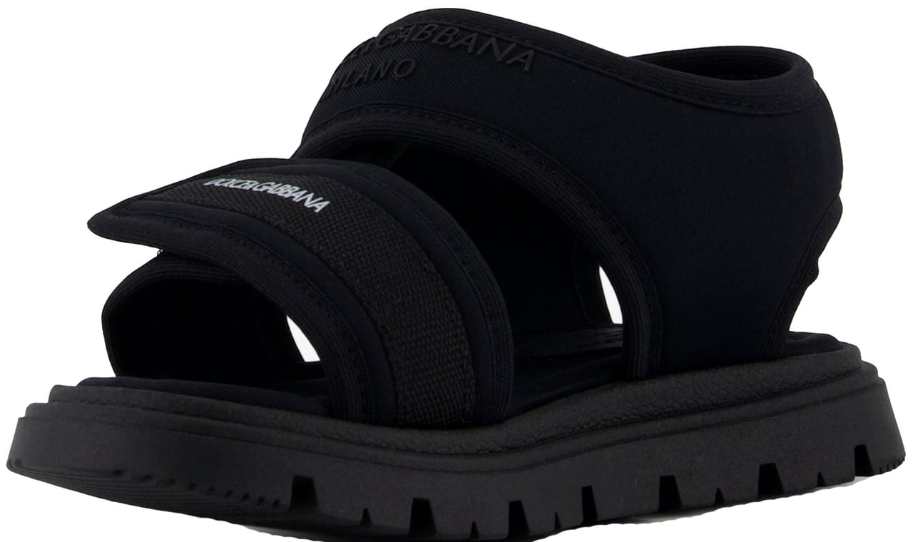 Dolce & Gabbana Dolce & Gabbana Jongens Sandalen In Zwart Zwart