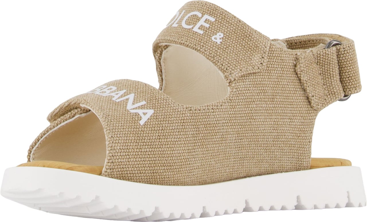 Dolce & Gabbana Dolce & Gabbana Jongens Sandalen In Beige Beige