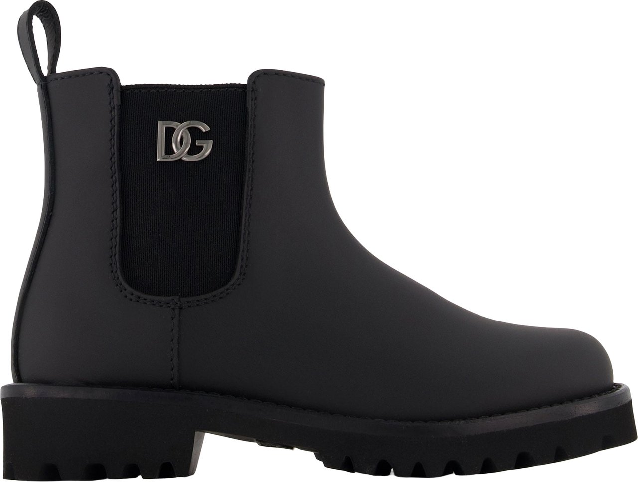 Dolce & Gabbana Unisex Laarzen In Zwart Zwart