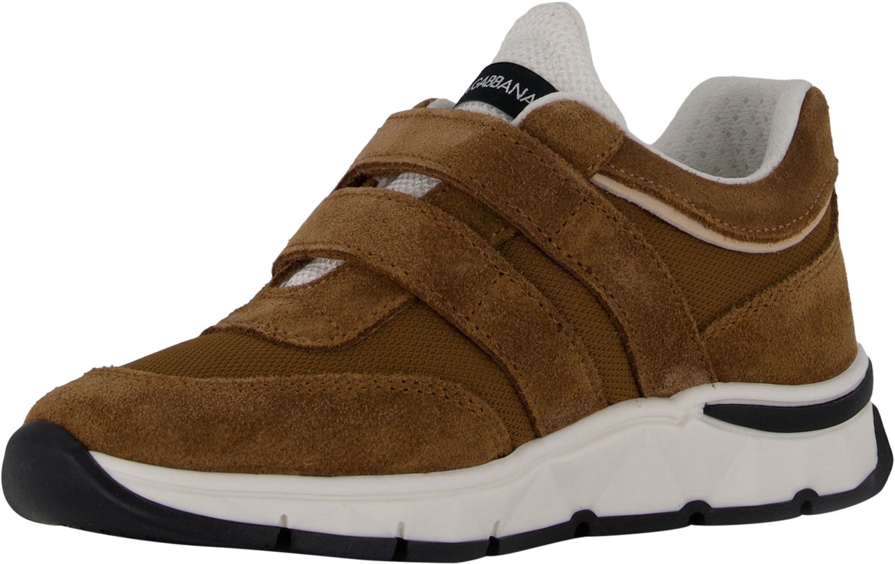 Dolce & Gabbana Dolce & Gabbana Jongens Sneakers In Camel Taupe