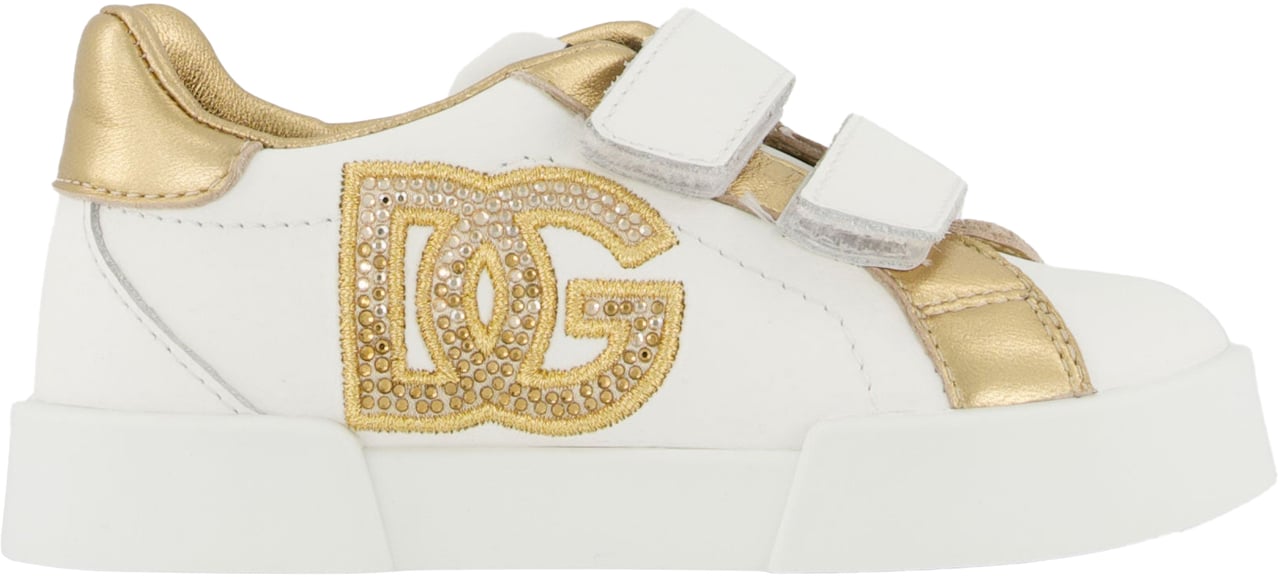 Dolce & Gabbana Dolce & Gabbana Meisjes Sneakers In Wit Wit