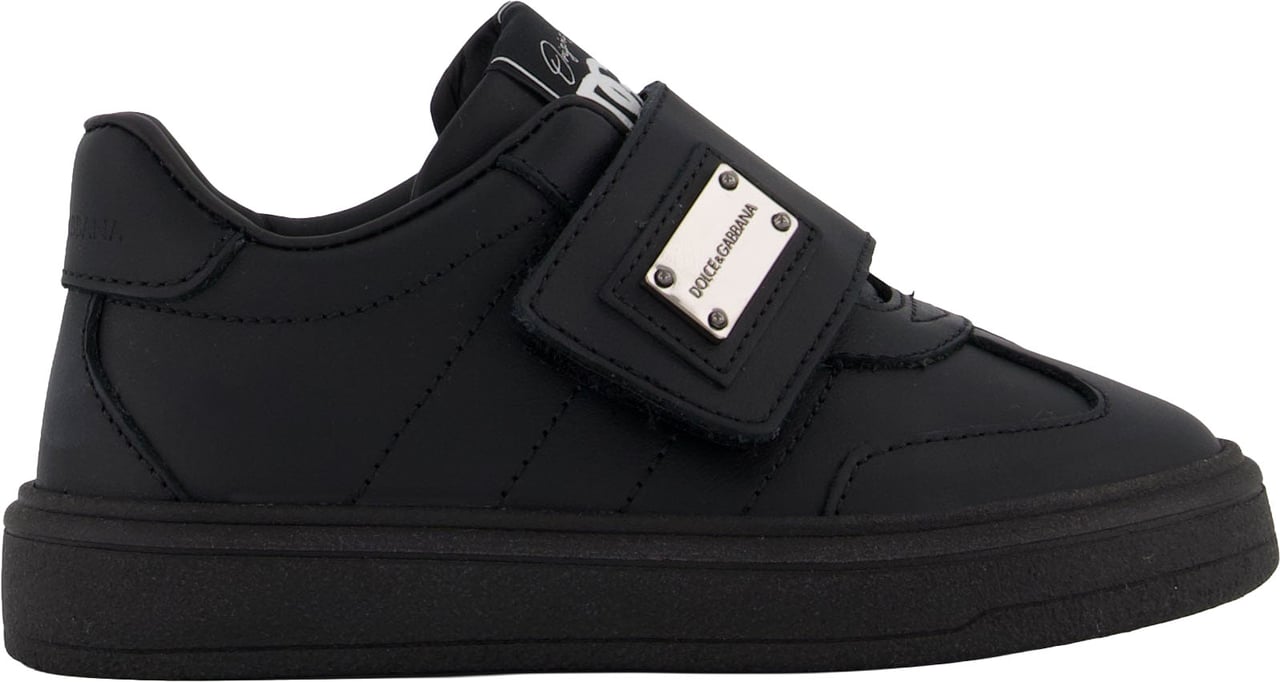 Dolce & Gabbana Jongens Sneakers In Zwart Zwart